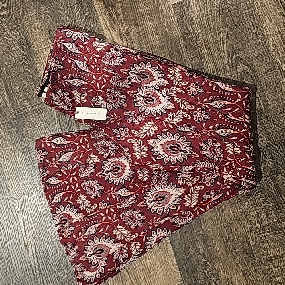 NWT anthropologie multicolor flares